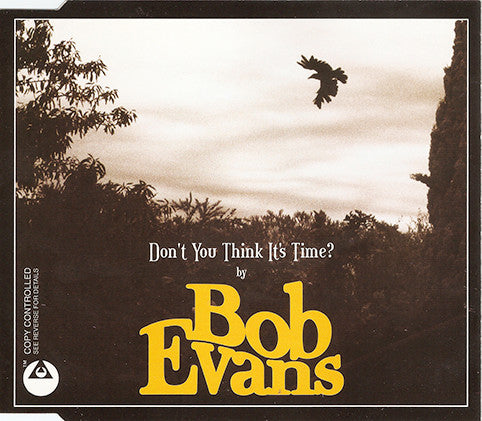 Bob Evans (2) : Don't You Think It's Time (CD, Single, Copy Prot.)