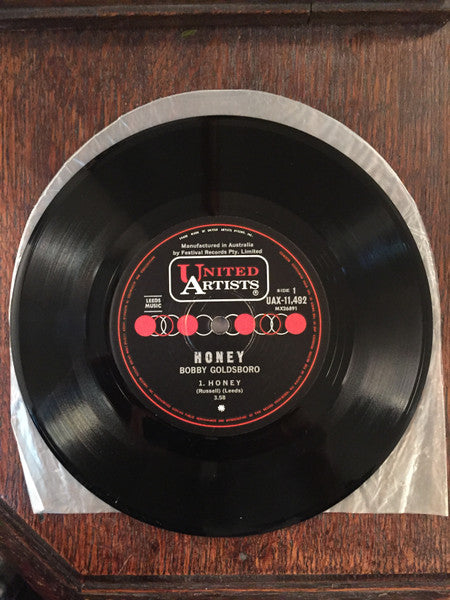 Bobby Goldsboro : Honey (7", EP, Mono)