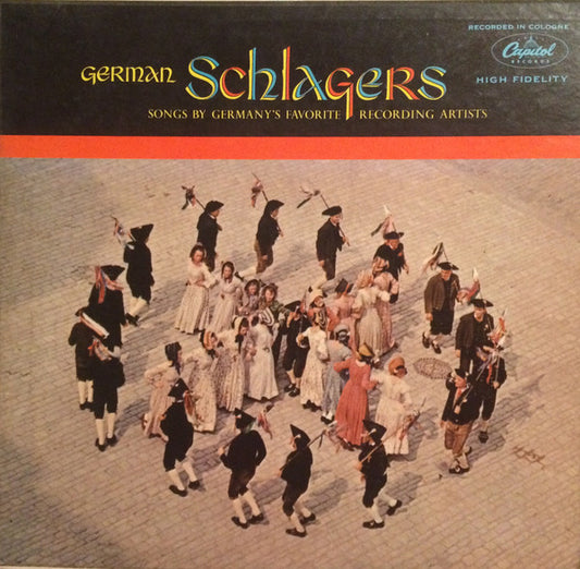 Various : German Schlagers: Songs By Germany's Favorite Recording Artists (LP, Album)
