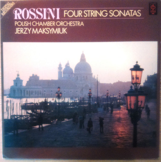 Jerzy Maksymiuk, Polish Chamber Orchestra, Gioacchino Rossini : Four String Sonatas (LP, Album)