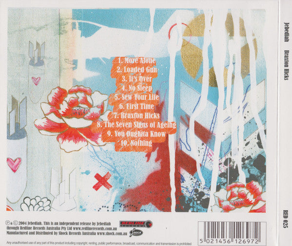 Jebediah : Braxton Hicks (CD, Album, Dig)