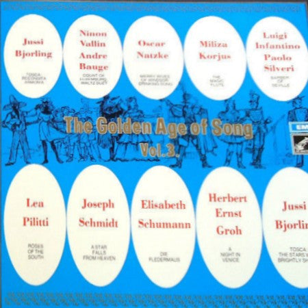 Various : The Golden Age Of Song  (4xLP, Comp, Mono, Club + Box)