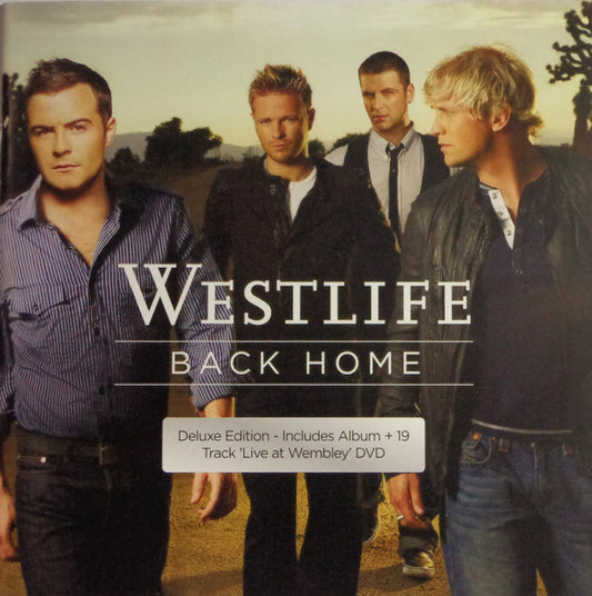 Westlife : Back Home (CD, Album + DVD-V, PAL + Dlx)