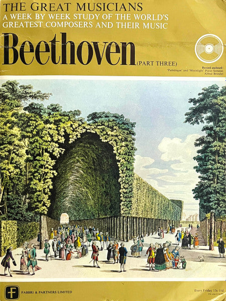 Beethoven*, Alfred Brendel : Beethoven (Part Three) (10")