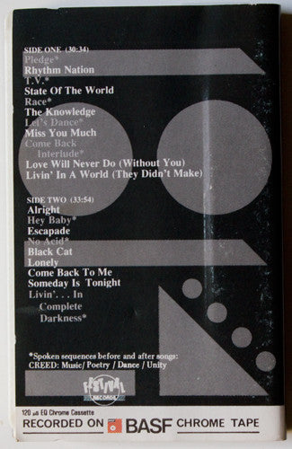 Janet Jackson : Rhythm Nation 1814 (Cass, Album)
