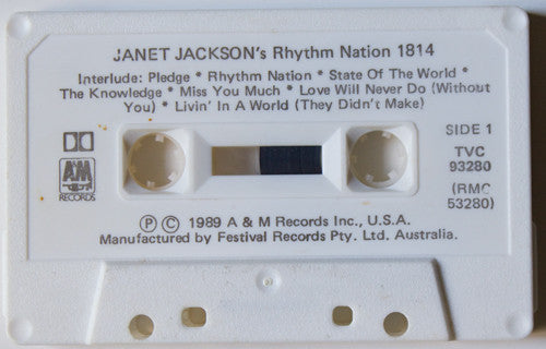 Janet Jackson : Rhythm Nation 1814 (Cass, Album)