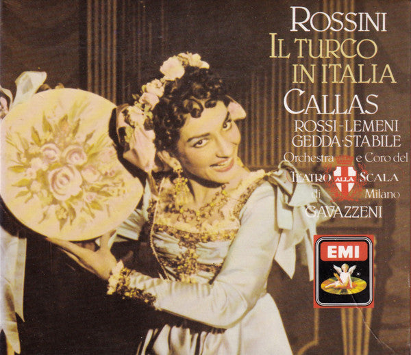 Rossini* - Callas*, Rossi-Lemeni*, Gedda*, Stabile*, Orchestra* E Coro Del Teatro Alla Scala Di Milano*, Gavazzeni* : Il Turco In Italia (Box, Sli + 2xCD, Album, Mono, RE, RM)