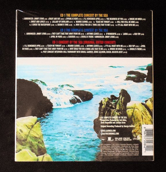 Erroll Garner : The Complete Concert By The Sea (3xCD, Album, Comp)
