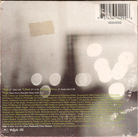Lighthouse Family : High (CD, Single)
