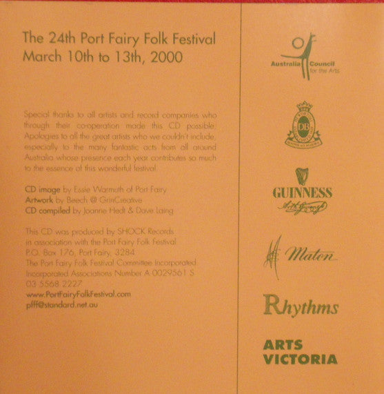 Various : Port Fairy Folk Festival * Music Circus 2000 (CD, Album, Comp)