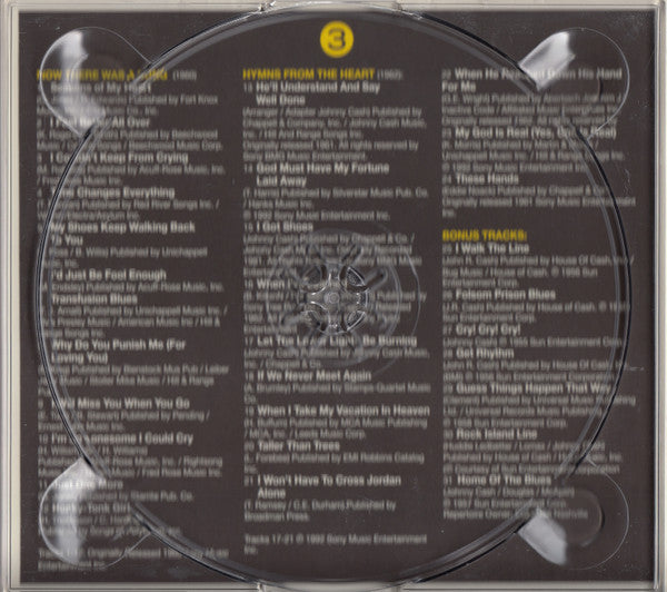 Johnny Cash : The Real... Johnny Cash (3xCD, Comp)