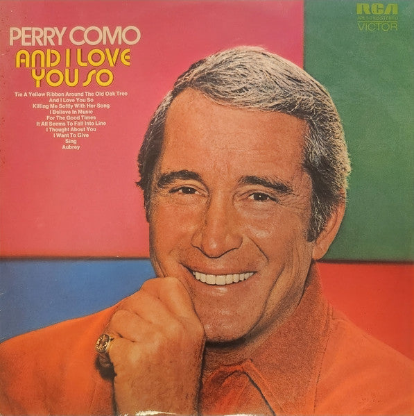 Perry Como : And I Love You So (LP, Album)