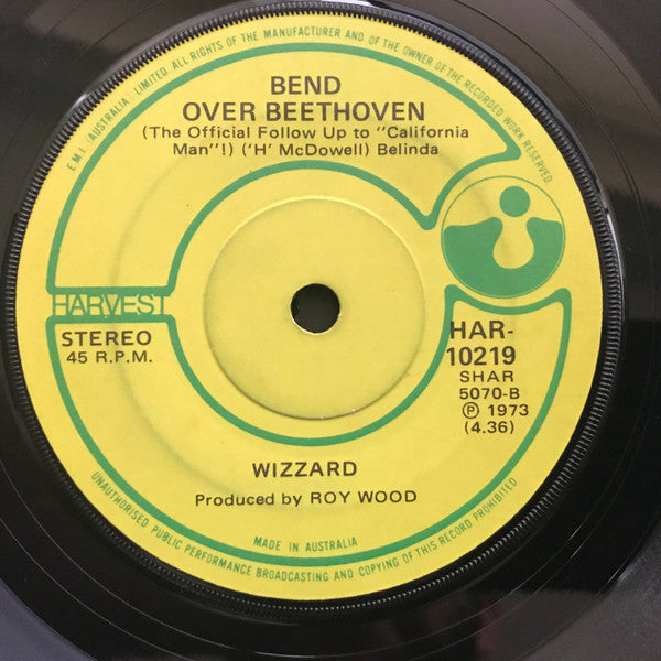 Wizzard (2) : See My Baby Jive (7", Single)