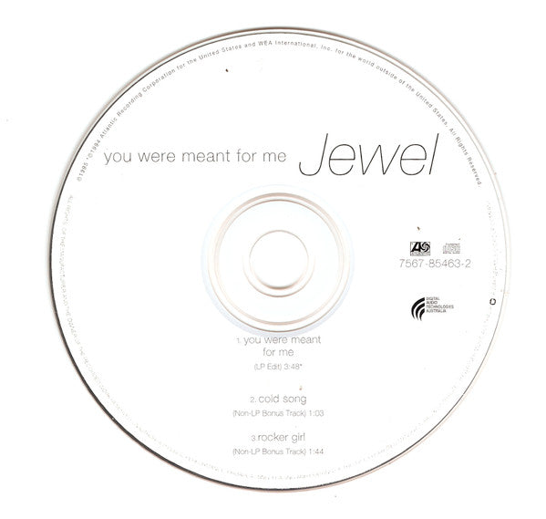 Jewel : You Were Meant For Me (CD, Single)