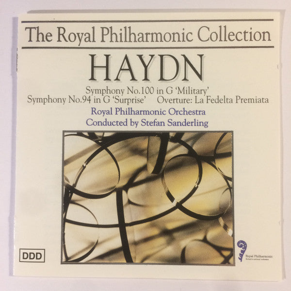 Haydn* - Royal Philharmonic Orchestra, Stefan Sanderling : Symphony No. 100 In G 'Military' / Symphony No. 94 In G 'Surprise' / Overture: La Fedelta Premiata (CD, Album)