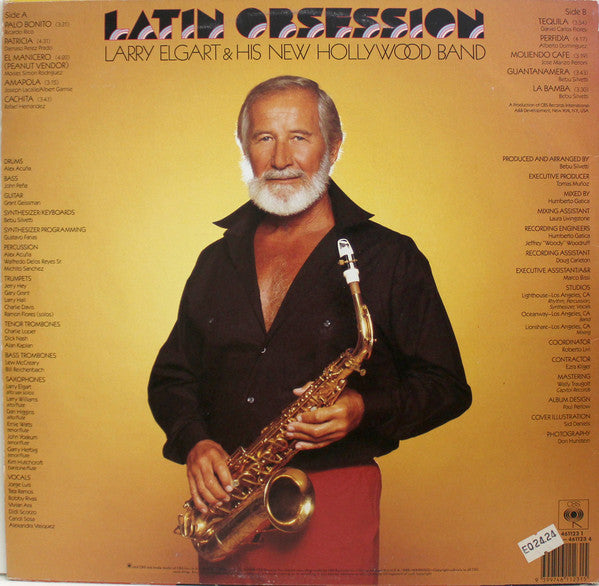 Larry Elgart And His New Hollywood Band : Latin Obsession (LP, Album)