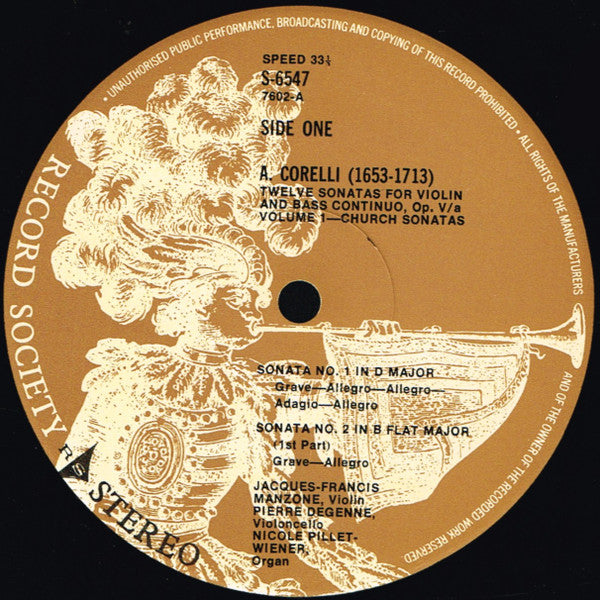 Arcangelo Corelli : The Twelve Sonatas For Violin And Bass Continuo (3xLP, Album, Club + Box)