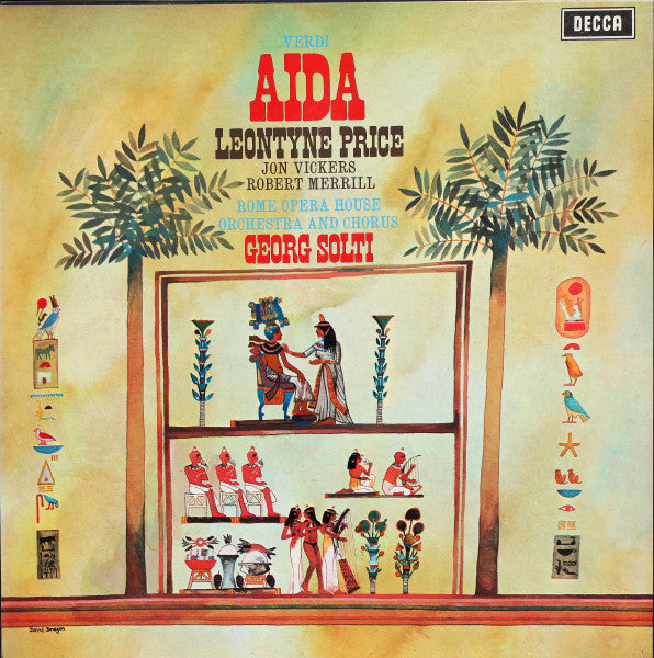 Verdi*, Leontyne Price, Jon Vickers, Robert Merrill, Rome Opera House Orchestra* & Chorus*, Georg Solti : Aida (3xLP, Album + Box)