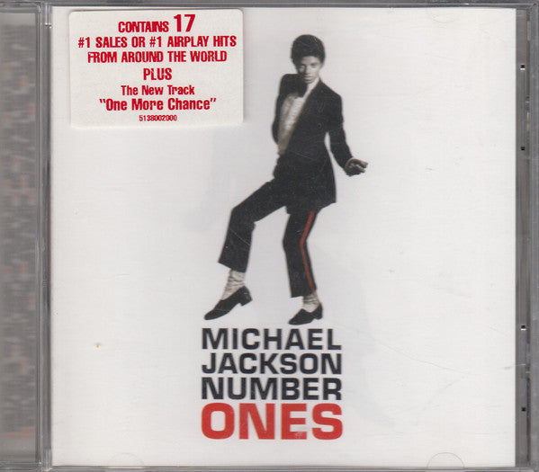 Michael Jackson : Number Ones (CD, Album, Comp, Off)