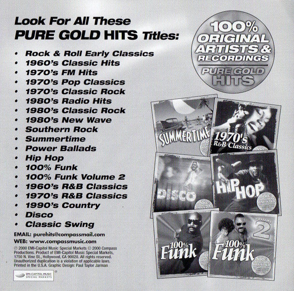 Various : 1970's #1 R&B Hits (CD, Comp)