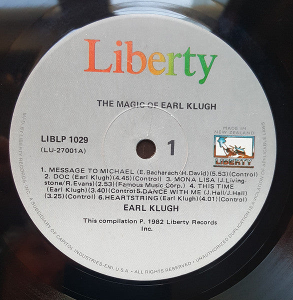 Earl Klugh : The Magic Of Earl Klugh (LP, Album, Comp)