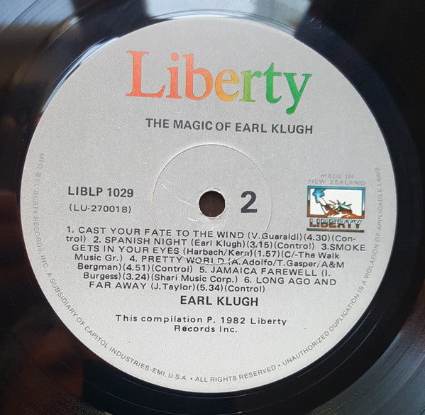 Earl Klugh : The Magic Of Earl Klugh (LP, Album, Comp)