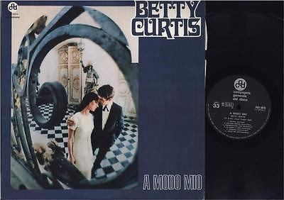 Betty Curtis : A Modo Mio (LP, Album)
