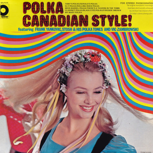 Various : Polka Canadian Style! (LP, Comp)