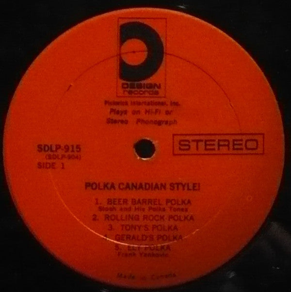 Various : Polka Canadian Style! (LP, Comp)