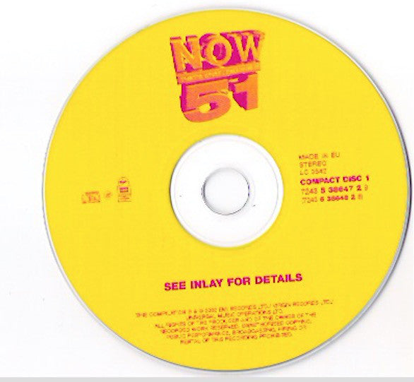 Various : Now That's What I Call Music! 51 (2xCD, Comp)
