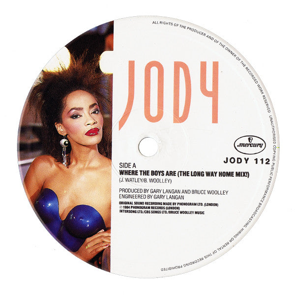 Jody* : Where The Boys Are (12")