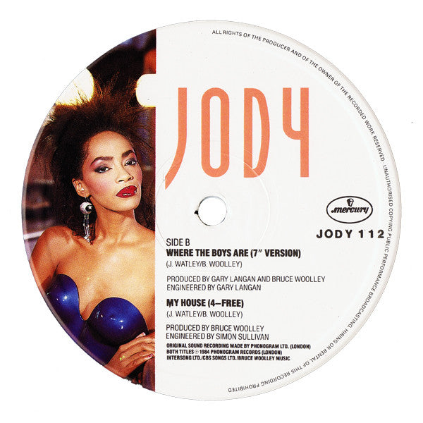 Jody* : Where The Boys Are (12")