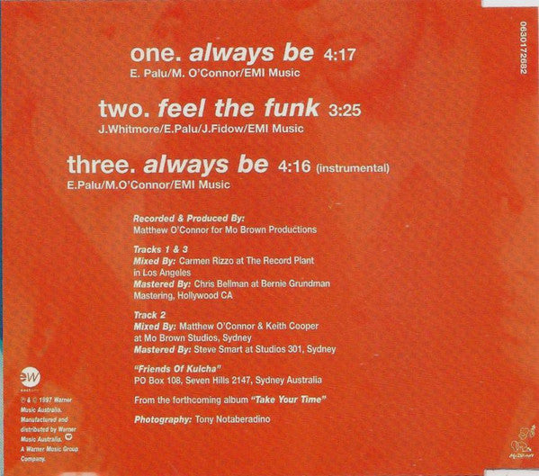 Kulcha : Always Be (CD, Single)