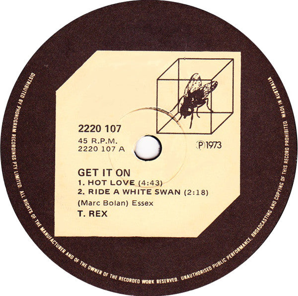 T. Rex : Get It On (7", EP)