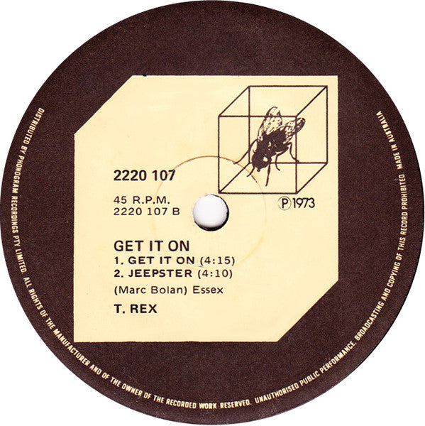 T. Rex : Get It On (7", EP)
