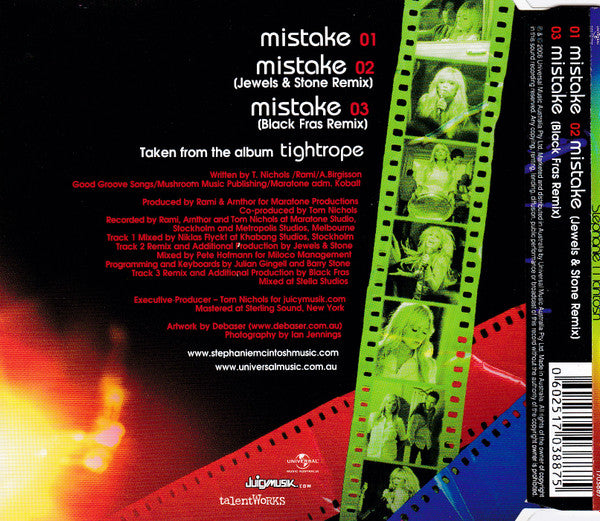 Stephanie Mcintosh : Mistake (CD, Single)