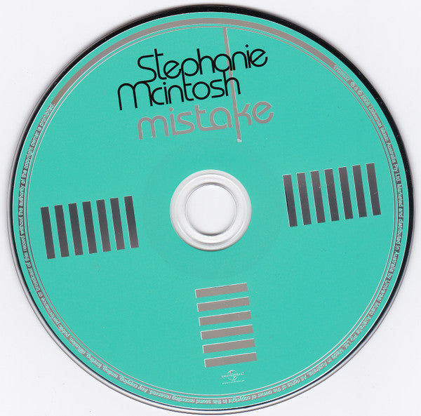 Stephanie Mcintosh : Mistake (CD, Single)