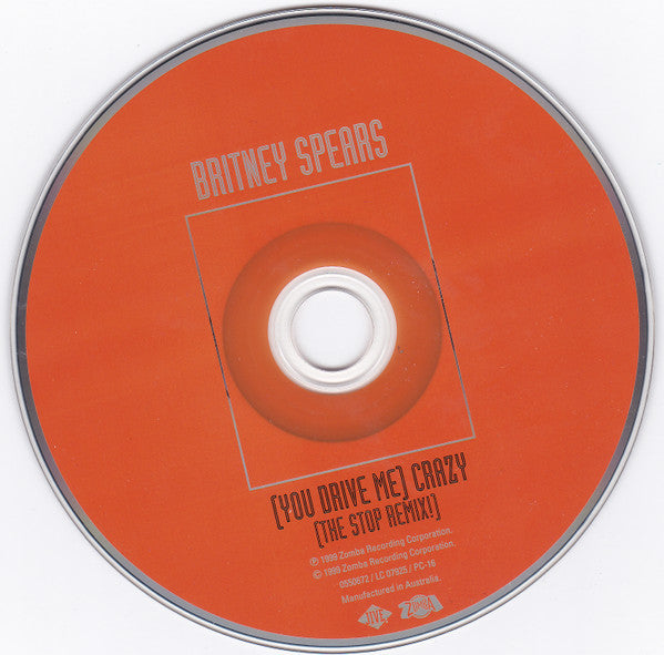 Britney Spears : (You Drive Me) Crazy (The Stop Remix!) (CD, Single)