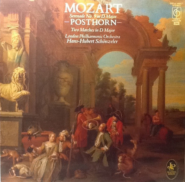 Wolfgang Amadeus Mozart, London Philharmonic Orchestra, Hans-Hubert Schönzeler : Serenade No. 9 In D Major, K. 320 - Posthorn - , Two Marches In D Major, K. 320a (LP, RE, RP)