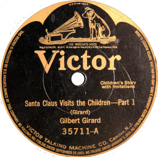 Gilbert Girard : Santa Claus Visits The Children (Shellac, 12")