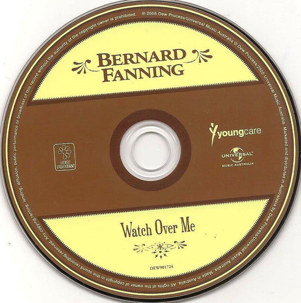 Bernard Fanning : Watch Over Me (CD, Single)