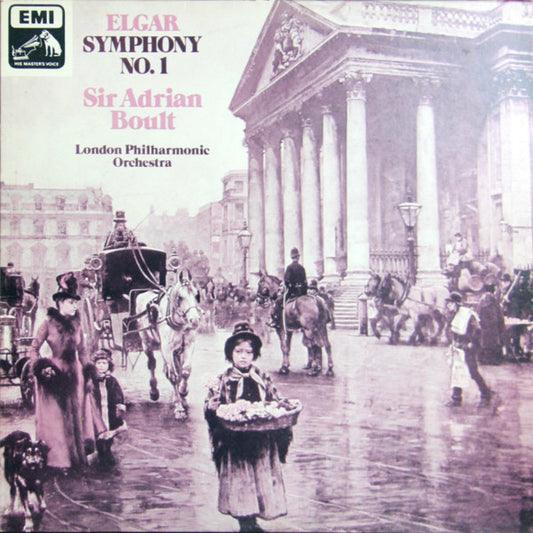 Elgar* / Sir Adrian Boult / London Philharmonic Orchestra : Symphony No. 1 (LP, Album, Quad, Club)