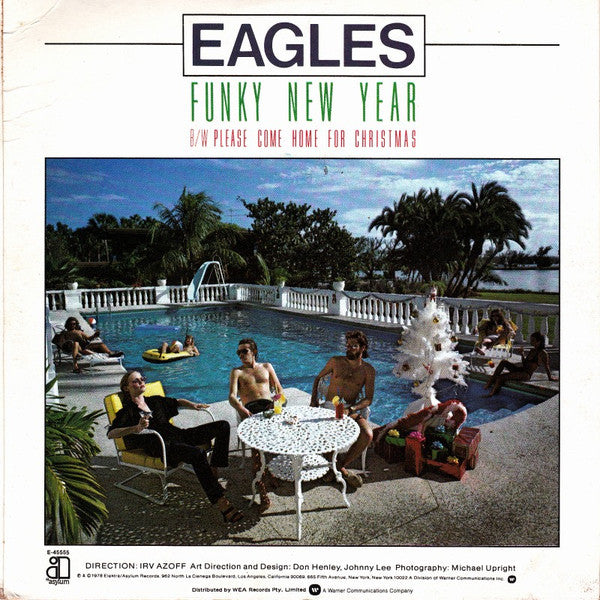 Eagles : Please Come Home For Christmas / Funky New Year (7", Single)
