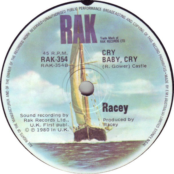 Racey : Rest Of My Life (7", Single)