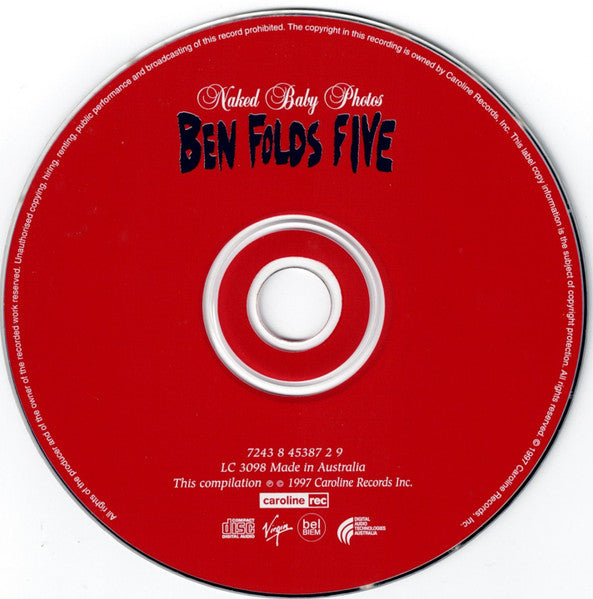 Ben Folds Five : Naked Baby Photos (CD, Comp)
