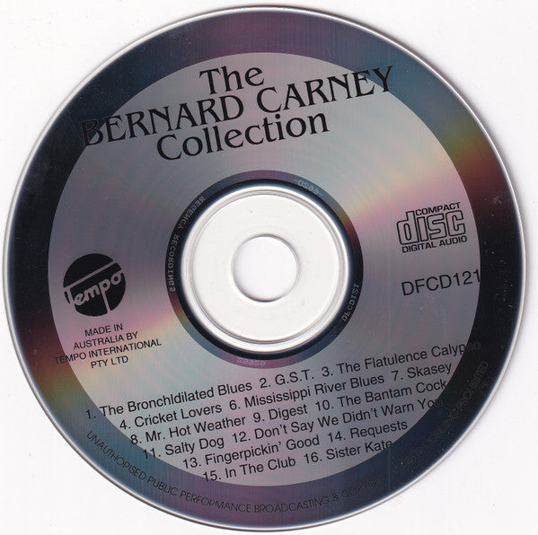 Bernard Carney : The Collection (CD, Comp, RE)
