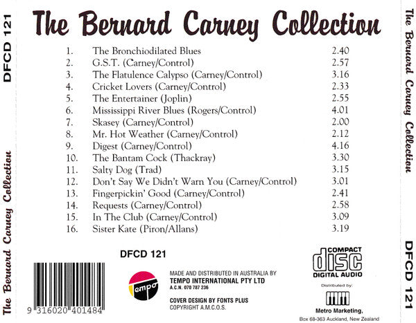 Bernard Carney : The Collection (CD, Comp, RE)