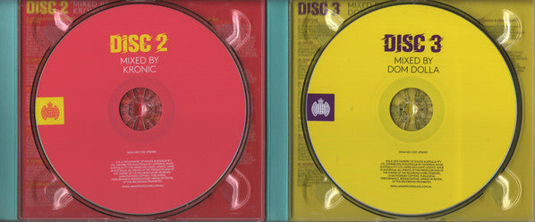 Kronic (5), Ember (8) And Dom Dolla : The Annual 2016 (3xCD, Mixed)