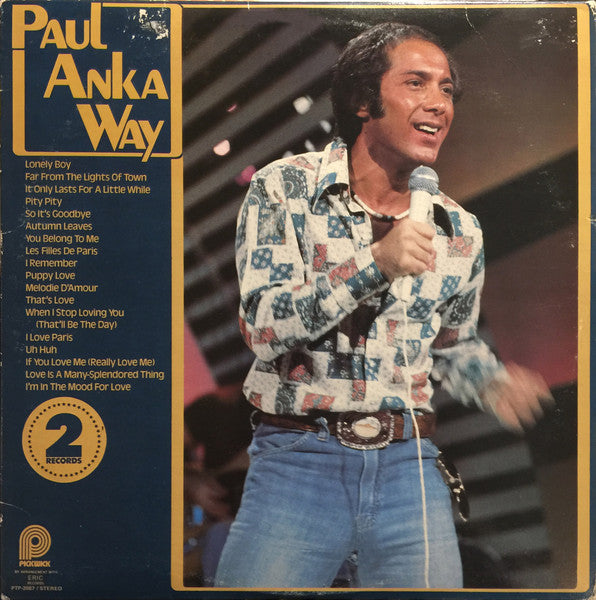 Paul Anka : Paul Anka Way (2xLP, Comp)