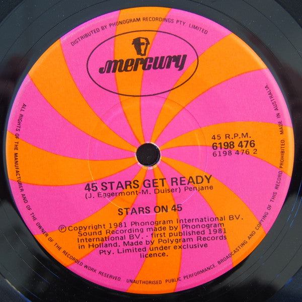 Stars On 45 : More Stars (7", Single)